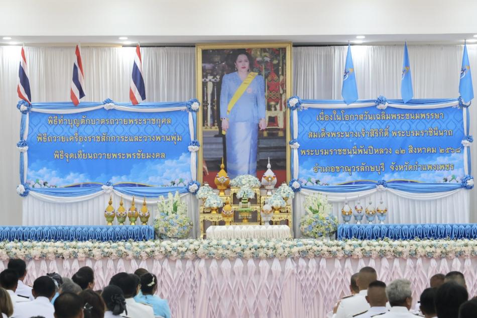 วันเฉลิมพระชนมพรรษา สมเด็จพระนางเจ้าสิริกิติ์  พระบรมราชินีนาถ พระบรมราชชนนีพันปีหลวง  และวันแม่แห่งชาติ 12 สิงหาคม 2568 